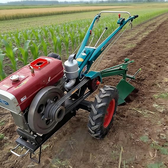 Power Tiller in action