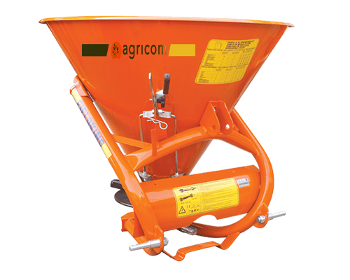 Fertilizer spreader for agricultural use in Tanzania