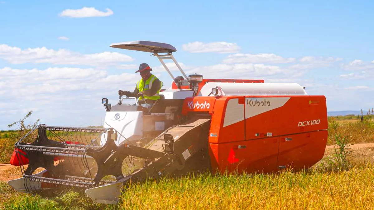 tractor with disc plough