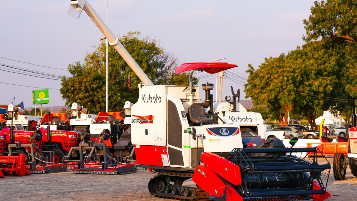 kubota combine harvester