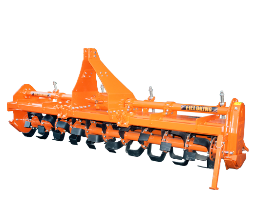 "Rotary tiller machine used for soil preparation and farm cultivation in Tanzania