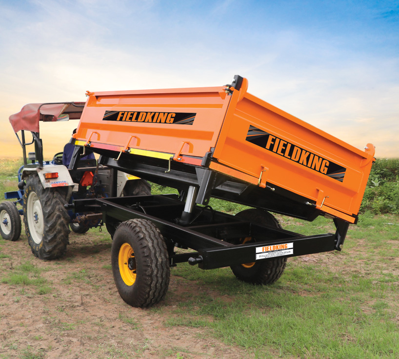 Fieldking 9-Tonne Hydraulic Tipping Trailer